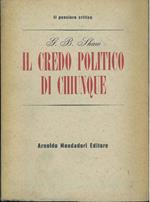 Il credo politico di chiunque