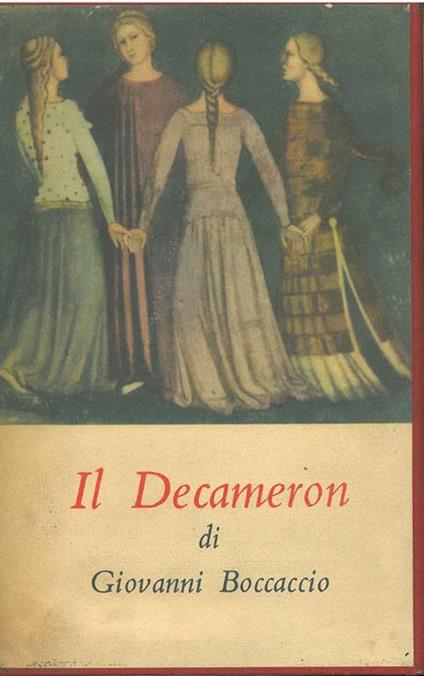 Il Decameron - Giovanni Boccaccio - copertina