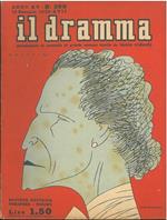 Il dramma: quindicinale di commedie di grande sucesso. 1939, n. 298 In copertina caricatura di Irma Grammatica di Onorato cover with a colored caricature of Onorato