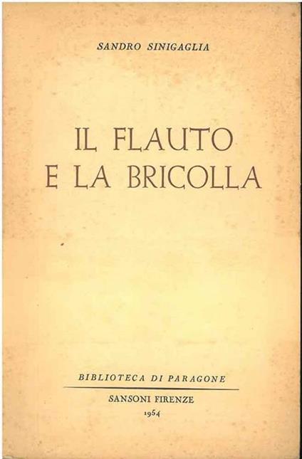 Il flauto e la bricolla - Sandro Sinigaglia - copertina