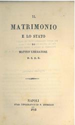 Il matrimonio e lo stato