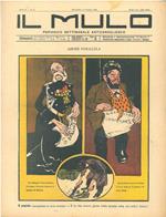 Il Mulo. Periodico settimanale anticanagliesco. 25 ottobre 1908. Anno II - N. 42, direttore Agostino Ceccaroni