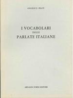 I vocabolari delle parlate italiane