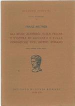 Gli studi austriaci sulla figura e l'opera di Augusto e sulla fondazione dell'Impero Romano