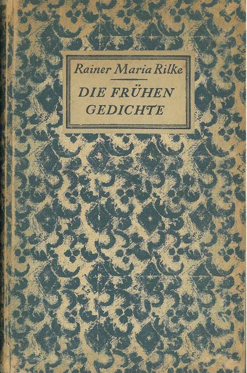 Die fruhen Gedichte - Rainer M. Rilke - copertina