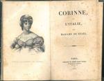 Corinne, ou l'Italie, par Madame de StaÃ