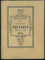 Usservaziòn Zelést fatti dal véir duttòur Truvléin souvra l'ann 1854 dov s'védd al far dla Louna con i su quart e 'l Fést mobil, stabil e cmandà