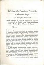 Relazione delle commissioni idrauliche di Modena e Reggio al consiglio provinciale intorno al progetto del canale di bonificazione ed irrigazione