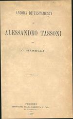 Ancora de' testamenti di Alessandro Tassoni. Estratto