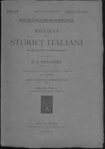 Sozomeni Pistoriensis presbyteri Chronicon Universale (1411-1455). erum Italicorum Scriptores