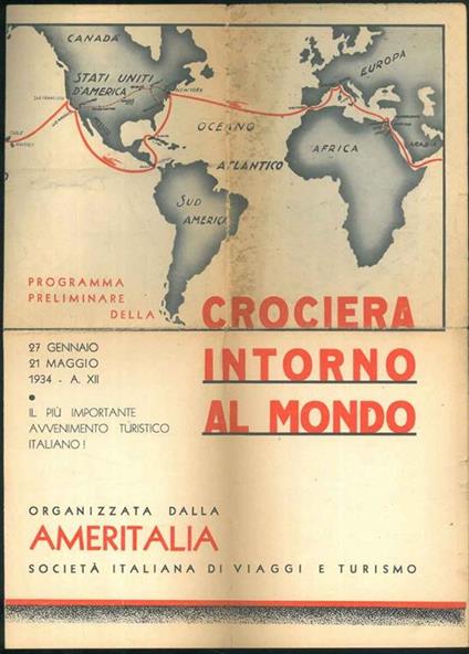 Crociera intorno al mondo - copertina