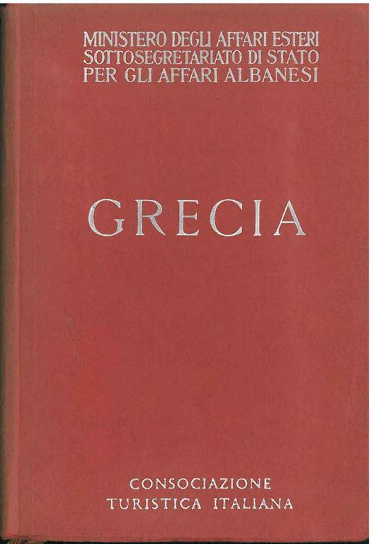 Grecia - Ministero degli Affari Esteri - copertina