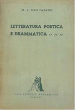 letteratura poetica e drammatica per gli allievi dei conservatori di musica