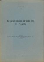Sul periodo sismico dell'estate 1948 in Puglia Estratto dal 