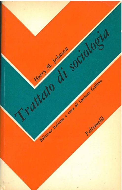 Trattato di sociologia Direzione di R. K. Merton - copertina