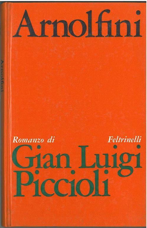Arnolfini - Gian Luigi Piccioli - copertina
