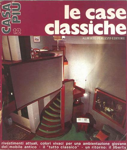 Casa più n. 12. Le case classiche - copertina