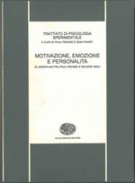 Motivazione, emozione e personalità