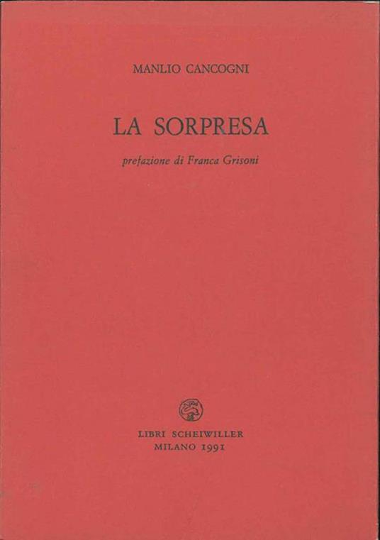 La sorpresa - Manlio Cancogni - copertina