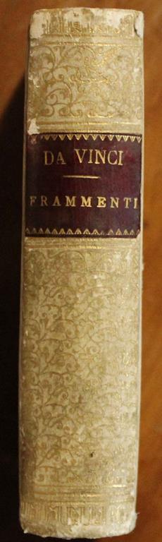 Frammenti letterari e filosofici trascritti da Edmondo Solmi. Favole - allegorie - pensieri - profezie - facezie - Leonardo da Vinci - copertina