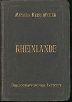 Rheinlande. Zwolfte Auflage. Mit 21 karten, 29 planen und 7 panoramen