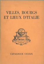 Villes, Bourges et lieux d'Italie