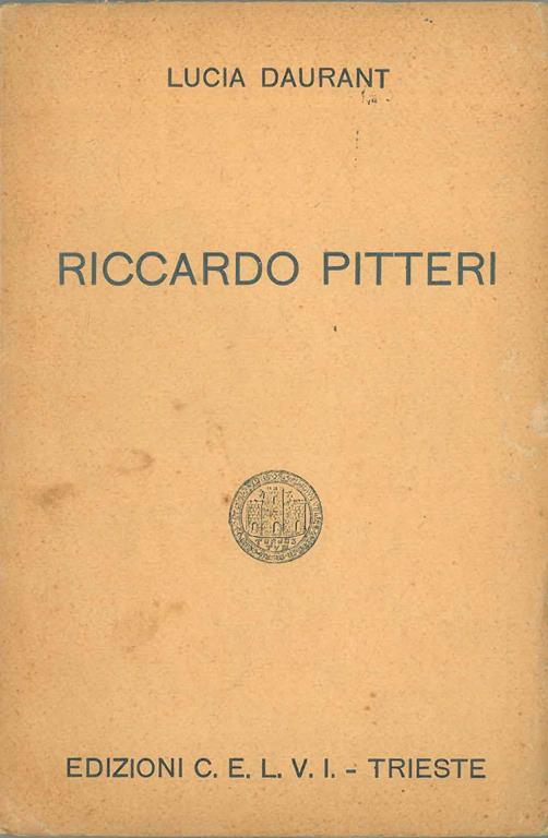 Riccardo Pitteri - Lucia Daurant - copertina
