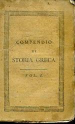 Compendio della storia greca dalla sua origine fino alla riduzione della Grecia in provincia romana. Versione dall'inglese