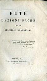 Ruth. Lezioni sacre di un religioso domenicano