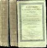 Rapports du physique et du moral de l'homme, précédés d'une table analytique, par M. le Comte Destutt de Tracy, et suivis d'une table alphabétique. Nouvelle édition, augmentée d'une notice sur la vie de l'Auteur