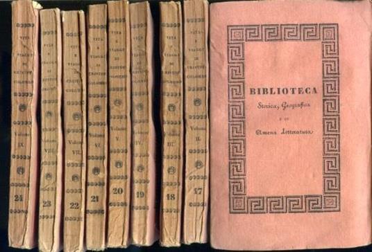 Storia della vita e dei viaggi di Crostoforo Colombo. Prima versione italiana corredata di note - Washington Irving - copertina