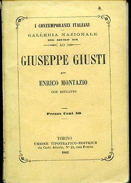 Giuseppe Giusti - Enrico Montazio - copertina
