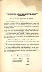 Sulla composizione delle ceneri del tronco delle foglie e dei frutti dell'arancio mandarino e melangolo della Sicilia. Ricerche