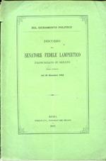 Sul giuramento politico. Discorso pronunciato in Senato nella tornata del 29 dicembre 1882