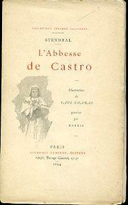 L' Abbesse de Castro. Illustrations de Paul Chabas gravées par Horrie - Stendhal - copertina