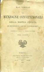 Le menzogne convenzionali della nostra civiltà (Die conventionellen Lugen der Kulturmenschheit). Traduzione dal tedesco col permesso dell'autore