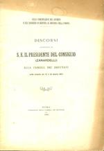 Sulle comunicazioni del governo e sull'indirizzo di risposta al discorso della corona. Discorsi pronunciati alla Camera dei Deputati nelle tornate del 15 e 22 marzo 1902