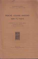 Perché Cesare Baronio non fu papa. Contributo alla storia della Monarchia Sicula e del Jus Esclusivae