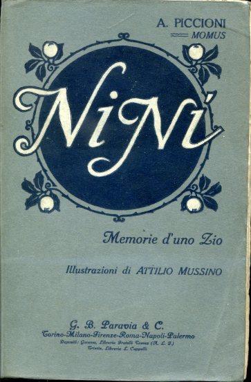 Ninì. Memorie d'uno zio. Illustrazioni di Attilio Mussino - Momus - copertina