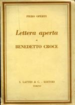 Lettera aperta a Benedetto Croce. Seconda edizione