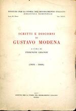 Scritti e discorsi. a cura di Terenzio Grandi (1831 1860)