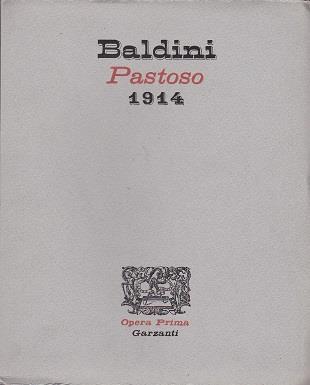 Pastoso - Antonio Baldini - copertina