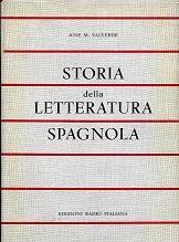 Storia della letteratura spagnola - José M. Valverde - copertina