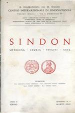 Sindon. Medicina Storia Esegesi Arte. R. Confraternita del SS. Sudario. Centro Internazionale di Sindonologia. Anno II. Quaderno n. 2. Marzo 1960