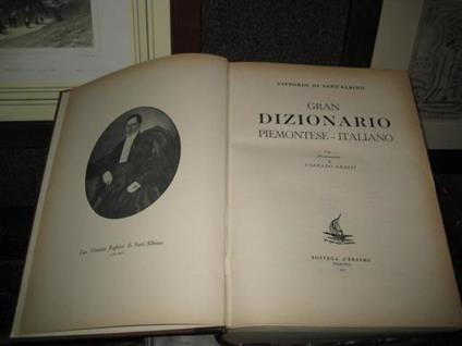 Gran dizionario piemontese-italiano. Con presentazione di Corrado Grassi - Vittorio di Sant'Albino - copertina