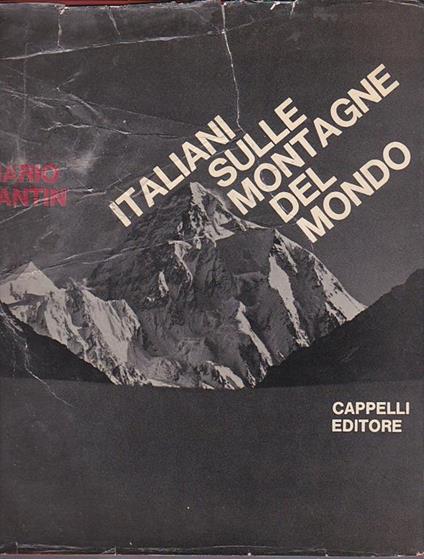 Italiani sulle montagne del mondo - Mario Fantin - copertina