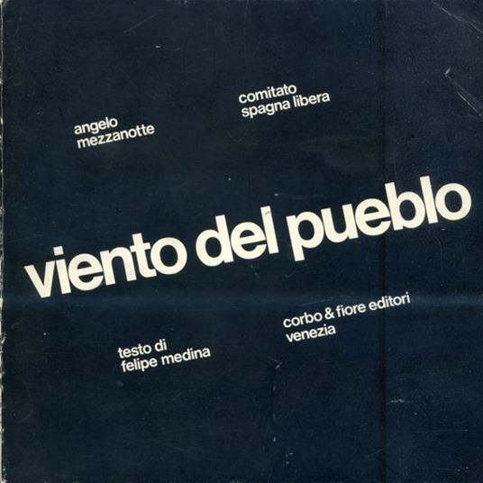 Viento del pueblo - Angelo Mezzanotte - copertina