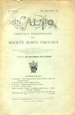 In alto. Cronaca bimestrale della Società Alpina Friulana