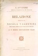 L' avvenire della farmacia in Italia. Relazione presentata al IV Congresso Chimico. Farmaceutico Italiano