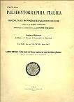 Pollini fossili del Miocene superiore nei tripoli del Gabbro (Toscana). Estratto dalla Palaeontographia Italica. Raccolta di monografie paleontologiche fondata da Mario Canavari continuata e accresciuta da Giuseppe Stefanini. Vol. LXII (n. ser. Vol